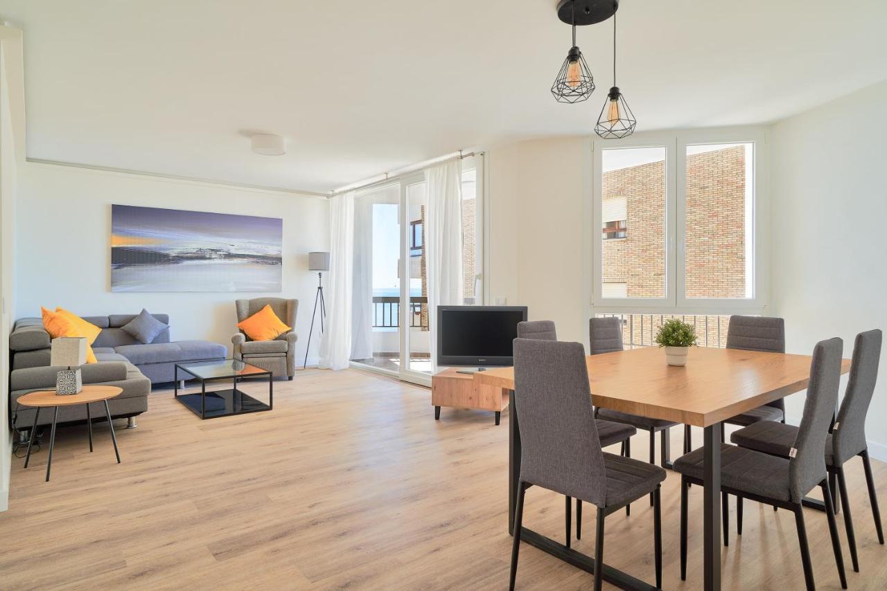 Impresionante Apartamento En Playa De La Malagueta Málaga Esterno foto